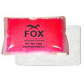 Pink Cloth-Backed, Gel Beads Cold/Hot Therapy Pack (6"x8")